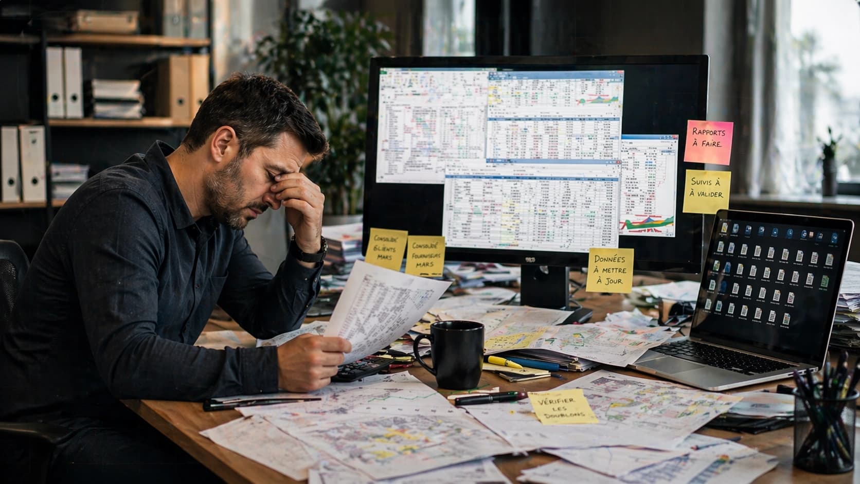 Travail concentré sur la qualité des données et des processus